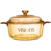 康宁VISIONS 2.25L晶彩透明玻璃汤锅VS-22/CN