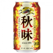 麒麟（Kirin）秋味啤酒 350ml*24罐装 整箱装（四季装）