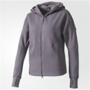 限S码： adidas 阿迪达斯 ZNE HOODY 运动型格 女款运动训练夹克