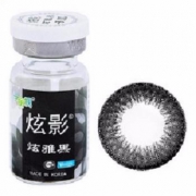 伊丽视炫影系列年抛彩色隐形眼镜*2件