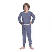 HANES 恒适 X-Temp 34500 男童有机棉保暖套装