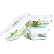 LOCK&LOCK 乐扣乐扣 玻璃饭盒 750ml*3个 *2件 +凑单品
