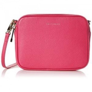 Coccinelle 女式 单肩斜挎包 WV3 15 89 01-037 玫瑰红 迷你(亚马逊进口直采,意大利品牌)