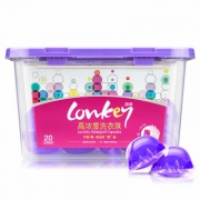 浪奇 Lonkey 高浓度洗衣凝珠20粒盒*4件