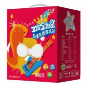 卫岗 全能星 儿童牛奶 乳酸菌饮品 草莓味 200ml*12盒/礼盒装