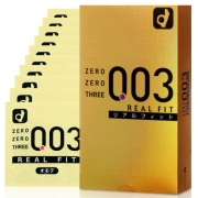 冈本（Okamoto） 003黄金10片装 超薄安全套  凑单神器