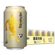 德国进口 Wurenbacher瓦伦丁小麦啤酒330ml*24 听 *3件