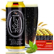 德国进口 Eysser Graf Black beer 坦克伯爵黑啤酒 500ml*24整箱