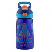 Contigo 康迪克 蓝宝石密封儿童吸管杯 400ml