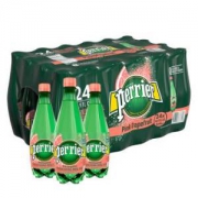 perrier 巴黎水 含气天然矿泉水 330ml*24瓶 *4件