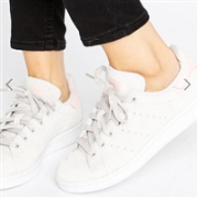 Adidas 阿迪达斯 Stan Smith 女款粉尾休闲鞋  冰淇淋色