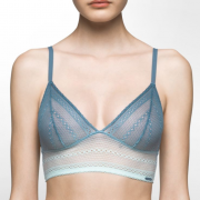 卡尔文 克莱恩（Calvin Klein）   女士Ombre蕾丝文胸内衣2件装