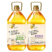 福临门 食用油 温情献礼套装（玉米油3.09L+葵花籽油3.09L）