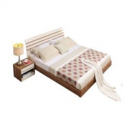 A家家具 现代简约双人床 150*200cm