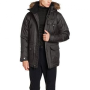 Columbia 哥伦比亚 长款夹克 Barlow Pass 550 Turbodown™ Jacket 男款 码 黑色