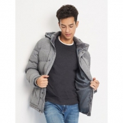 OLD NAVY  简洁连帽款式 男士棉服