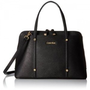 Calvin Klein Saffiano Mini Dome 女士真皮单肩包