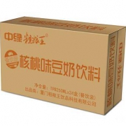 中绿粗粮王 核桃味豆奶饮料 250mlx24盒