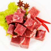 凑单品：恒都 牛肉块200g/袋 黑椒口味