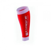 Compressport 中性 R2 经典版小腿套（跑步、骑行、户外）欧洲生产 赛中使用 赛后恢复 Calf R2 CS-R2