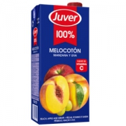 西班牙原装进口 真维JUVER 100%桃子葡萄苹果缤纷混合果汁 1L
