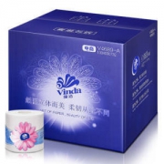 维达(Vinda) 卷纸 立体美4层160g卫生纸*27卷(整箱销售)