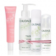 Caudalie 欧缇丽（葡萄籽莹润保湿霜/冰淇淋霜40ml+喷雾75ml+爽肤水100ml+洁面摩丝50ml） *2件