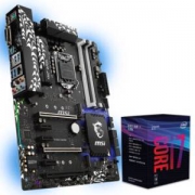 微星（MSI）Z370 KRAIT GAMING主板+英特尔（Intel） i7 8700K 酷睿六核 CPU主板套装
