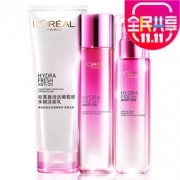 欧莱雅 清润葡萄籽3件套(洁面125g+膜力水175ml+乳液110ml)