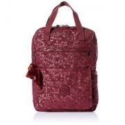 Kipling 女式  NEW SALEE 双肩背包 K14356H0600F 酒红花卉暗纹 280mm*125mm*390mm