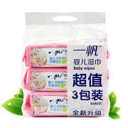 一帆 婴儿湿巾240片(三连包 80片*3) 超值装