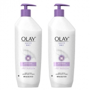 玉兰油（OLAY）  美白身体乳液 600ml 2瓶装 *2件
