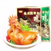 山东特产 德城牌 德州五香扒鸡 真空包装500g