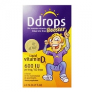 Ddrops 宝宝维生素D3滴剂 600 IU 100滴(2.8ml)