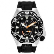 历史新低： Girard-Perregaux 芝柏 SEA HAWK系列 49960-19-631-BB6A 男士机械腕表