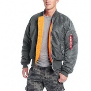 ALPHA INDUSTRIES  MA-1 男士飞行员夹克