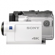 索尼（SONY） FDR-X3000 酷拍运动摄像机 60米防水壳 实时监控器 4K光学防抖 3倍变焦