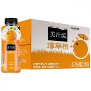 限华东：美汁源 淳萃·橙 橙汁饮料 350ml*12瓶