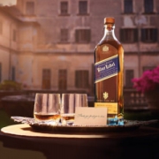尊尼获加（Johnnie Walker）洋酒 威士忌 蓝方 蓝牌 调配型苏格兰威士忌 750ml