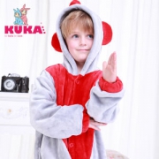 西班牙 Kukabcn 儿童钻石绒 连体家居服