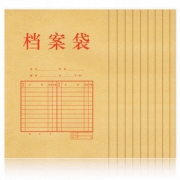 得力文具（deli）5953牛皮纸档案袋 340×240mm 10个/包