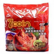限地区：泰国进口 7coin（七咔呢） 方便面 冬荫功口味 70g*5包