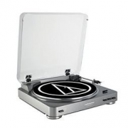 Audio-technica 铁三角 AT-LP60 黑胶唱机 银色