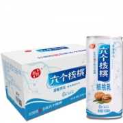 养元六个核桃 易智养元核桃乳植物蛋白饮料 180ml*8罐 整箱装 *5件