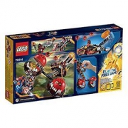 限Prime会员: LEGO 乐高 70314 未来骑士团系列 炎兽猛将军的双头爆炎投石战车