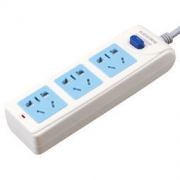 Huntkey 航嘉 大白602 6位开关插排 3米 *5件 +凑单品