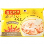 限地区：湾仔码头 港式云吞 鲜美大虾口味 360g （24只）