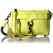 中亚prime会员：REBECCA MINKOFF mini MAC 女款真皮斜挎包