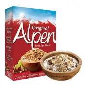 限地区：英国原装进口 Alpen 欧倍 瑞士风味燕麦干果早餐麦片 375g
