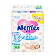 Merries 花王 纸尿裤 S码 82片 小号尿不湿 4-8kg